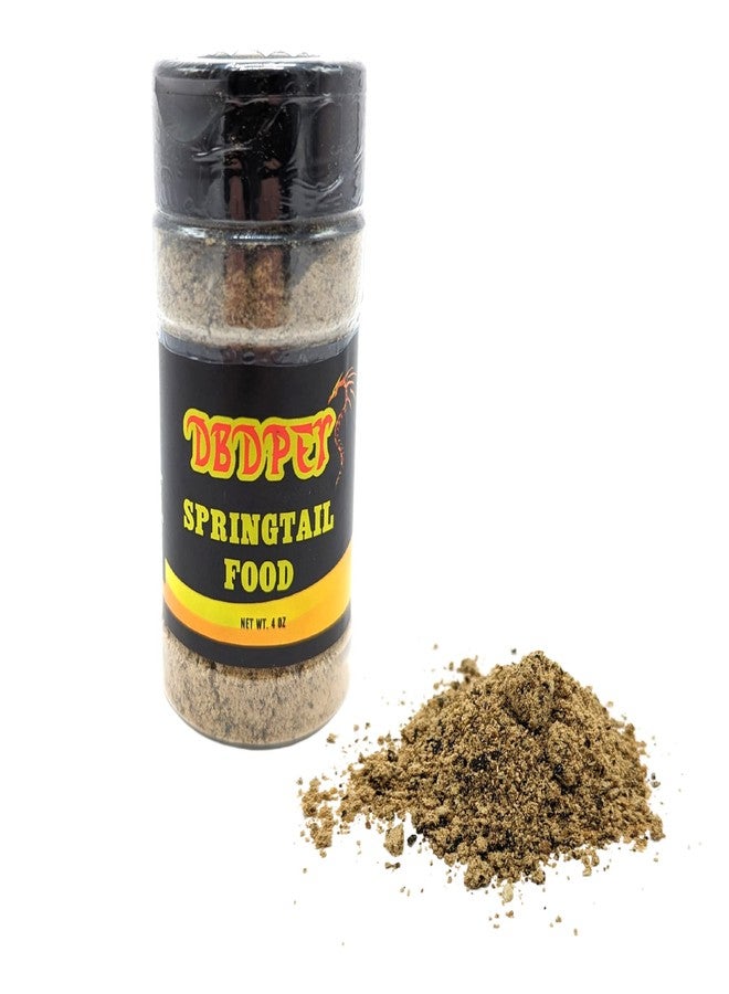 DBDPet Springtail Food (4oz Bottle) - Food for Springtail & Isopod Cultures - Explode Your Springtail Culture's Growth with Our Springtail Food - Image 1